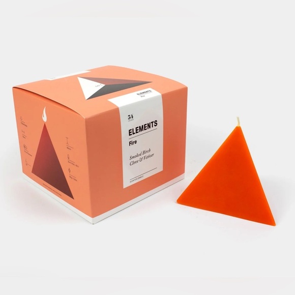 NEW 54 Celsius Fire-Elements Luxury Scented Candle. Smoked Birch & Clover Scent. - Picture 2 of 8